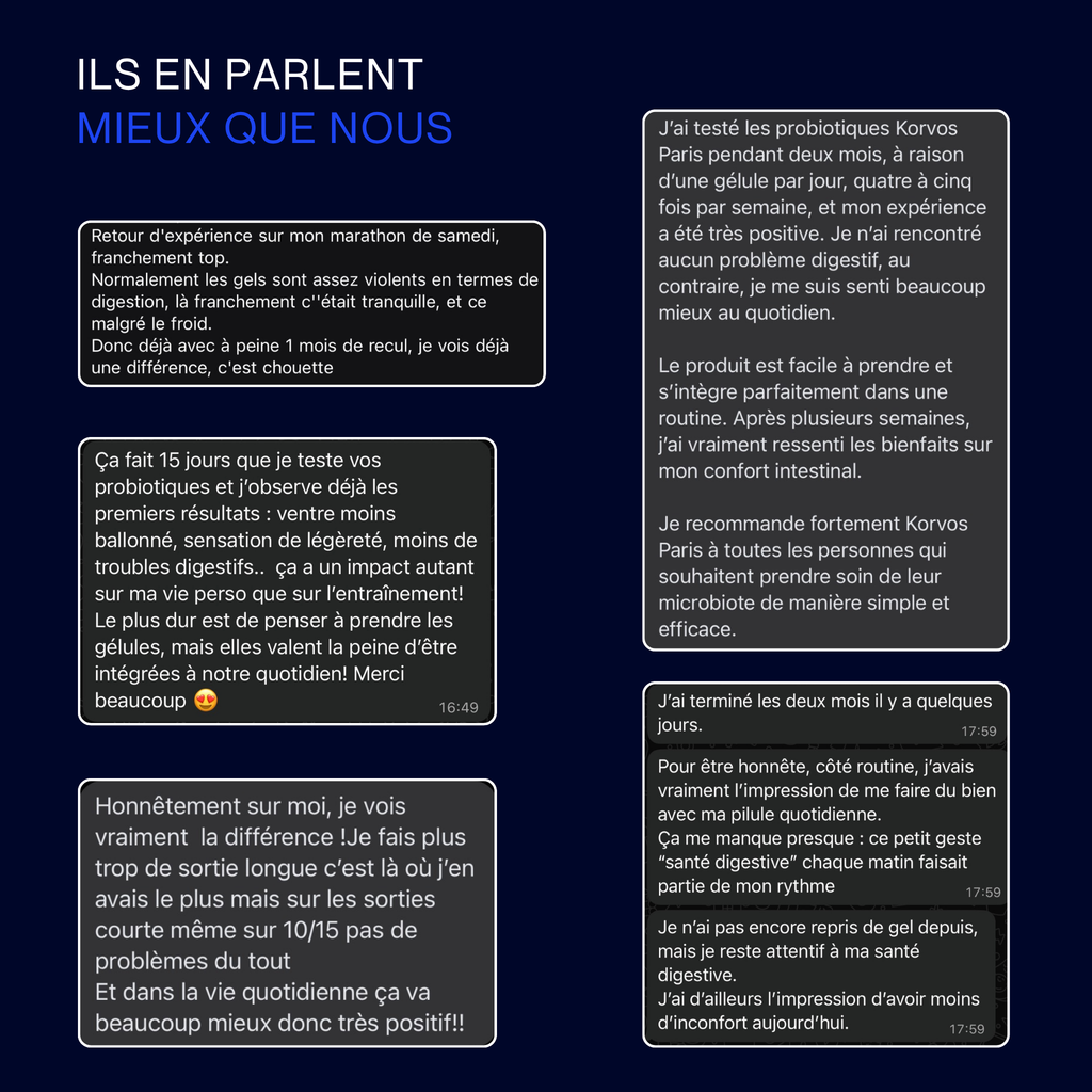 Probiotiques pour sportifs